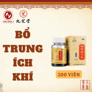Bổ trung ích khí hoàn Cửu Chi Đường hỗ trợ kiện tỳ - Hộp 200 viên