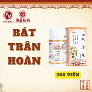Bát trân hoàn Foci Lan Châu hỗ trợ bổ khí huyết - Hộp 200 viên