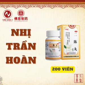 Nhị trần hoàn Foci Lan Châu hỗ trợ trừ đàm ho đàm - Hộp 200 viên