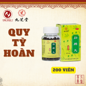 Quy tỳ hoàn Cửu Chi Đường hỗ trợ bổ khí huyết – Hộp 200 viên