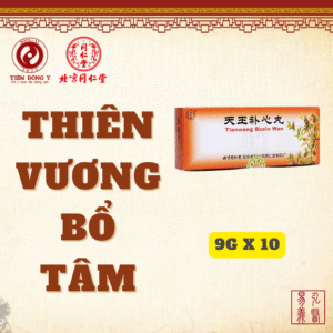 Thiên vương bổ tâm hoàn Đồng Nhân Đường - Hộp 9g x 10