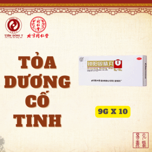 Tỏa dương cố tinh hoàn Đồng Nhân Đường - Hộp 9g x 10 viên
