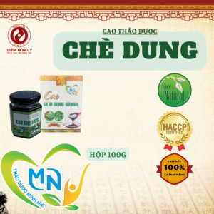 Cao chè dung thảo dược Minh Nhi - Hộp 100g